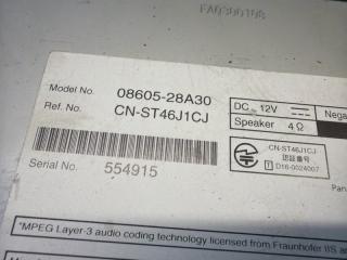 Магнитофон TOYOTA VOXY ZWR80 2ZR-FXE 08605-28A30, CN-ST46J1CJ 4 ракурс