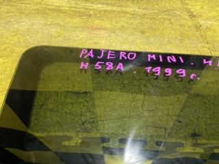Стекло собачника левое заднее MITSUBISHI PAJERO MINI H58A 4A30 MR351345 3 ракурс