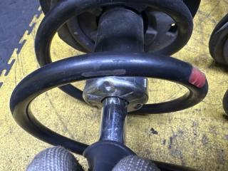 Стойка подвески передняя TOYOTA AQUA NHP10 1NZ-FXE 48520-52870, 48520-52870 48510-52L70 5 ракурс
