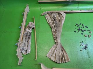 Шторка окна TOYOTA ALPHARD ANH25 2AZ-FE 62440-58010, 62430-58010, 62460--58020, 62450-58020 2 ракурс