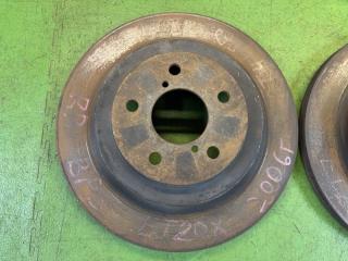 Тормозной диск задний SUBARU LEGACY BP5 EJ20X 26700AE080, 26692AG080,26692AG090 2 ракурс