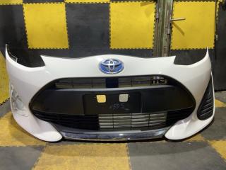 Бампер передний TOYOTA AQUA NHP10 1NZ-FXE 52119-52A60-A0 1 ракурс