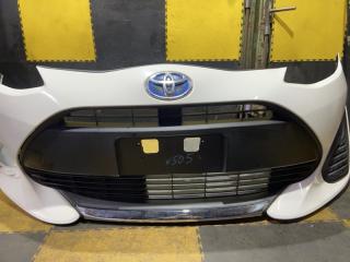 Бампер передний TOYOTA AQUA NHP10 1NZ-FXE 52119-52A60-A0 4 ракурс