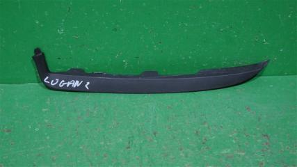 Фото запчасти накладка под фару левая RENAULT LOGAN 2014 Б/У запчасть Запчасть накладка под фару левая RENAULT LOGAN 2014