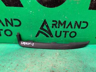 Фото запчасти накладка под фару левая RENAULT LOGAN 2014 Б/У запчасть Запчасть накладка под фару левая RENAULT LOGAN 2014