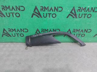 Накладка бампера нижняя задняя левая Lexus RX 2015-2019