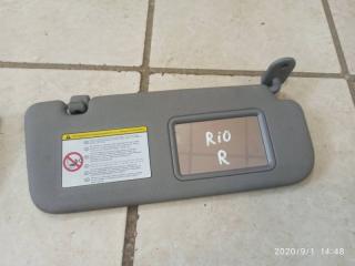 Козырек солнцезащитный правый Kia Rio 3 2011-2017
