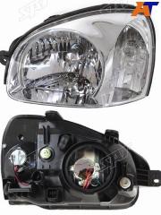 Фара передняя левая Hyundai Santa Fe 2000-2012