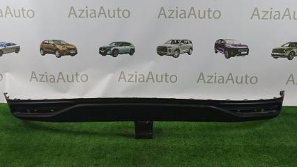 Запчасть накладка бампера задняя Hyundai Solaris