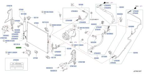 Датчик FX35 2009 S51 VQ35HR