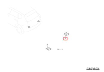 Крючок салона задний правый H9 2021 GW4C20B