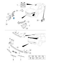 Фара передняя правая C5 2021-