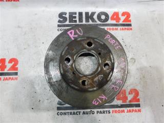 Запчасть диск тормозной передний правый Toyota Porte