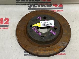 Запчасть диск тормозной передний левый Toyota Passo 2010