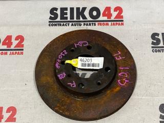 Диск тормозной передний левый Honda Fit 2003 контрактная Диск тормозной передний левый Honda Fit 2003