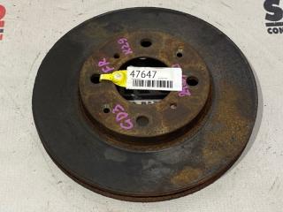 Диск тормозной передний правый Honda Fit 2003 контрактная Диск тормозной передний правый Honda Fit 2003