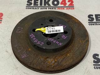 Фото запчасти диск тормозной передний правый Toyota Aqua контрактная запчасть Запчасть диск тормозной передний правый Toyota Aqua