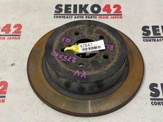 Запчасть диск тормозной задний левый Subaru XV 2013