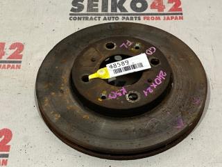 Диск тормозной передний левый Honda Fit 2003 контрактная Диск тормозной передний левый Honda Fit 2003