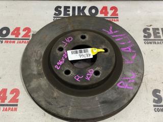 Фото запчасти диск тормозной передний левый Nissan Dualis 2008 контрактная запчасть Запчасть диск тормозной передний левый Nissan Dualis 2008