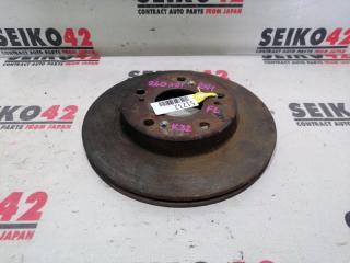 Запчасть диск тормозной передний левый Honda Stream 2001