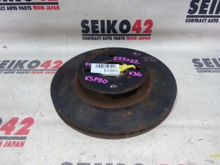 Фото запчасти диск тормозной передний левый Toyota Vitz 2005 контрактная запчасть Запчасть диск тормозной передний левый Toyota Vitz 2005