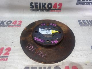 Диск тормозной передний правый Honda Fit 2003 контрактная Диск тормозной передний правый Honda Fit 2003