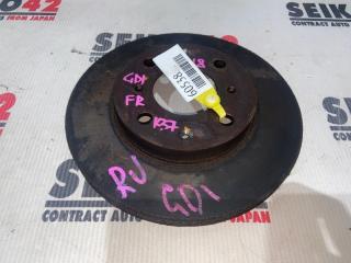 Диск тормозной передний правый Honda Fit 2003 контрактная Диск тормозной передний правый Honda Fit 2003