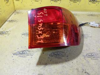 Фонарь задний правый IS 250 XE20