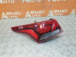 Фонарь внешний левый Hyundai Solaris 2017-нв