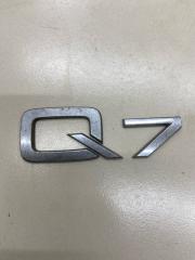 Эмблема на дверь багажника Audi Q7