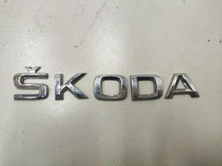 Эмблема на дверь багажника Skoda Kodiaq