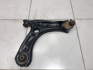 Рычаг подвески передний правый Skoda Fabia 2 2013 Б/У Рычаг подвески передний правый Skoda Fabia 2 2013