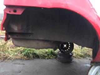 Крыло заднее правое Clio 2 2007 Хэтчбек (5дв) D7F726