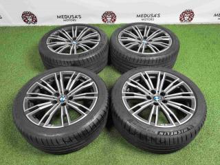 Комплект из 4-х Колесо летнее R18 / 225 / 45 Michelin pilot sport 4 5x112 лит. 25ET (б/у)