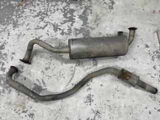 Фото запчасти глушитель TOYOTA LAND CRUISER контрактная запчасть Запчасть глушитель TOYOTA LAND CRUISER