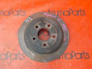 Тормозной диск задний NISSAN ELGRAND E51 VQ35DE 143 2 ракурс