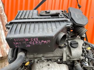 Двигатель TOYOTA HARRIER MHU38W 3MZ-FE 3MZ-0605957 3 ракурс