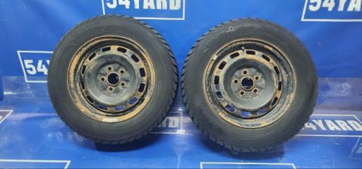 Комплект из 2-х Колесо шипованное R14 / 185 / 70 Sava eskimo stud 5x114.3 лит. 40ET (б/у)