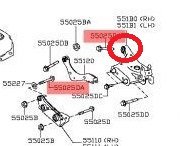 Сайлентблок задний Qx50