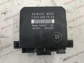 Запчасть блок двери передний левый mercedes E 2002