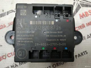 Запчасть блок двери задний левый mercedes E 2010