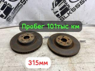 Запчасть диск тормозной 315mm (пара) передний Subaru Legacy B4 2004 №40 (ПРОБЕГ 101 347км)