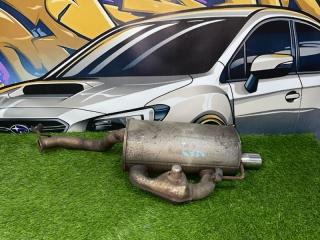 Задняя часть глушителя Subaru Legacy B4 2002г #58 (ПРОБЕГ 113 684km)