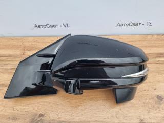 Зеркало заднего вида боковое переднее левое Toyota Harrier 2013-2020