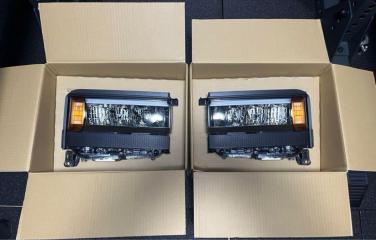 Фары светодиодные передние Toyota Land Cruiser Prado 2022-2024 контрактная Фары светодиодные передние Toyota Land Cruiser Prado 2022-2024