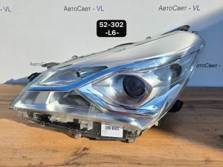 Фара галогеновая передняя левая Toyota Vitz 2017-2020