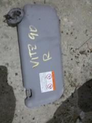 Запчасть козырек солнцезащитный правый Toyota Vitz