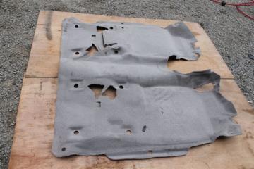 Ковер пола TOYOTA ESTIMA AHR10 2az-fxe 2 ракурс