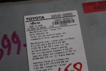 Магнитофон TOYOTA RAUM NCZ20, NCZ25 3 ракурс